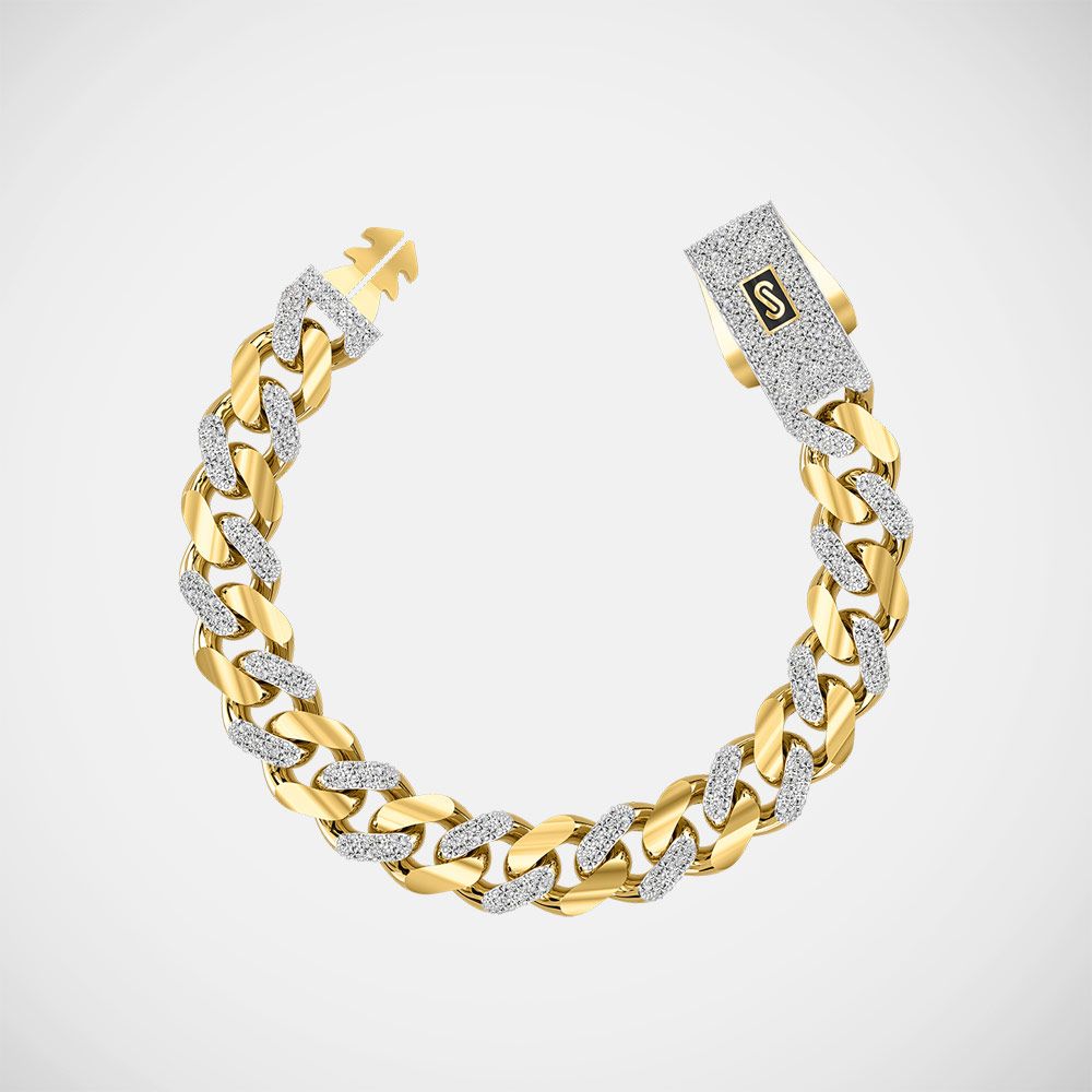 MONACO CHAIN 10K ブレスレット　AVALANCHE Monaco Chain: Gold Necklace, Bracelet and More Collections