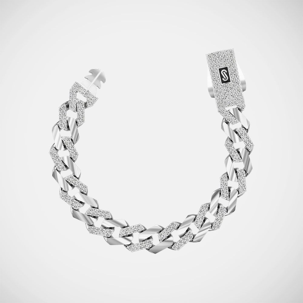 CHAIN ブレスレット　AVALANCHE 10K MONACO